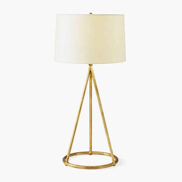 Onholdfile rechargeable round table lamp